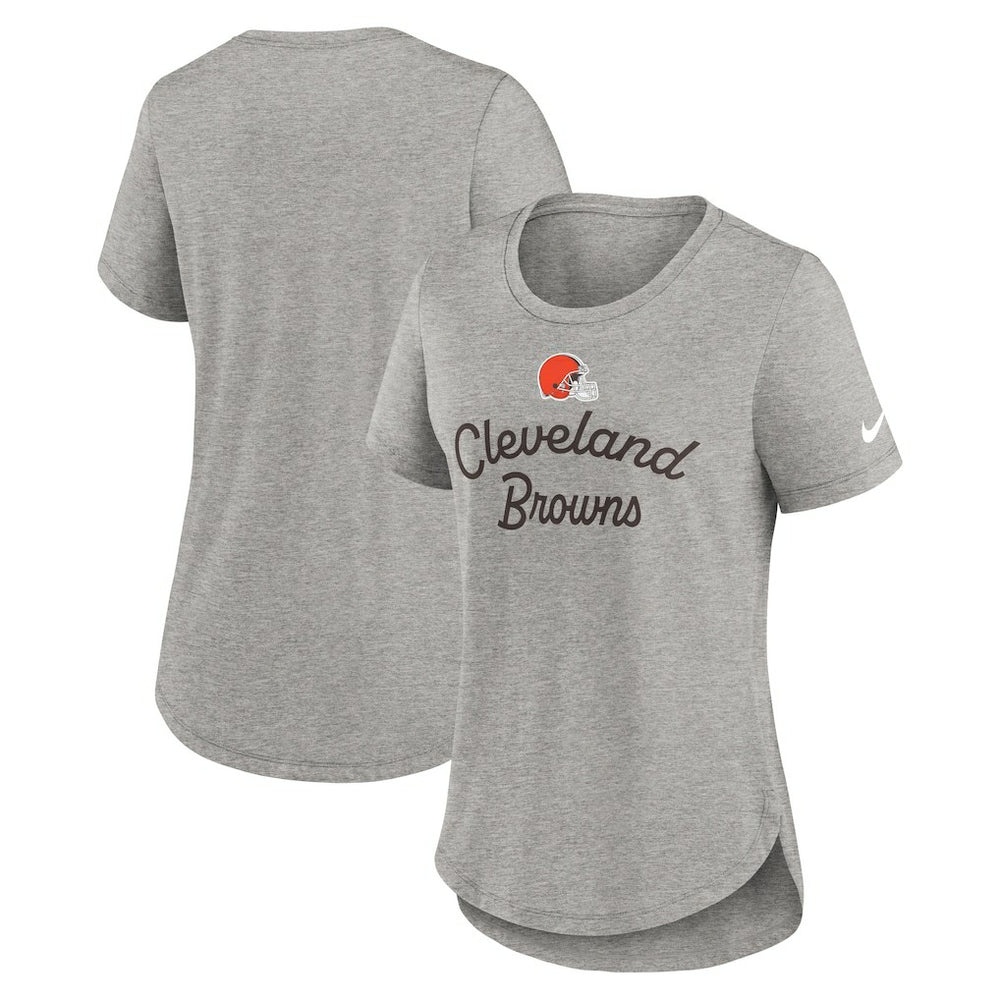 Cleveland Browns Nike Women's Script Tri-Blend T-Shirt