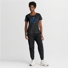 Detroit Lions Nike Women's Script Tri-Blend T-Shirt