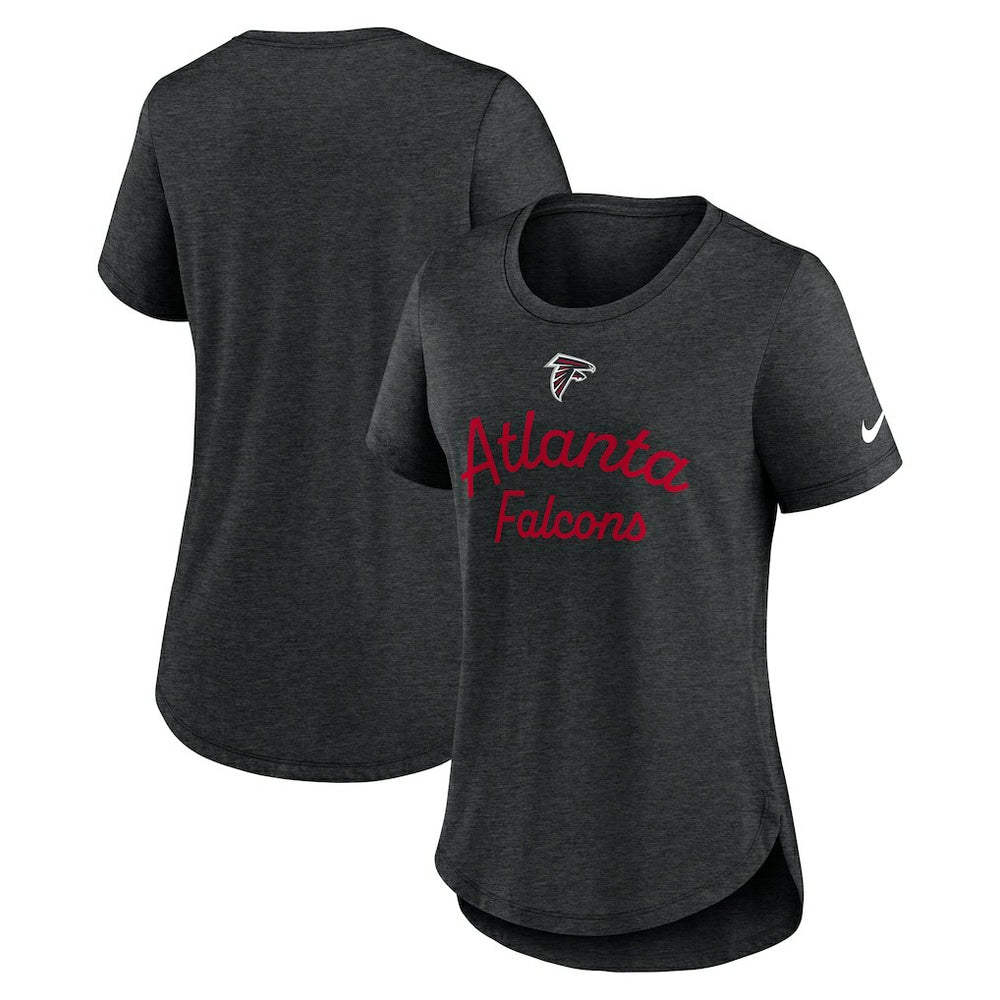 Atlanta Falcons Nike Women's Script Tri-Blend T-Shirt