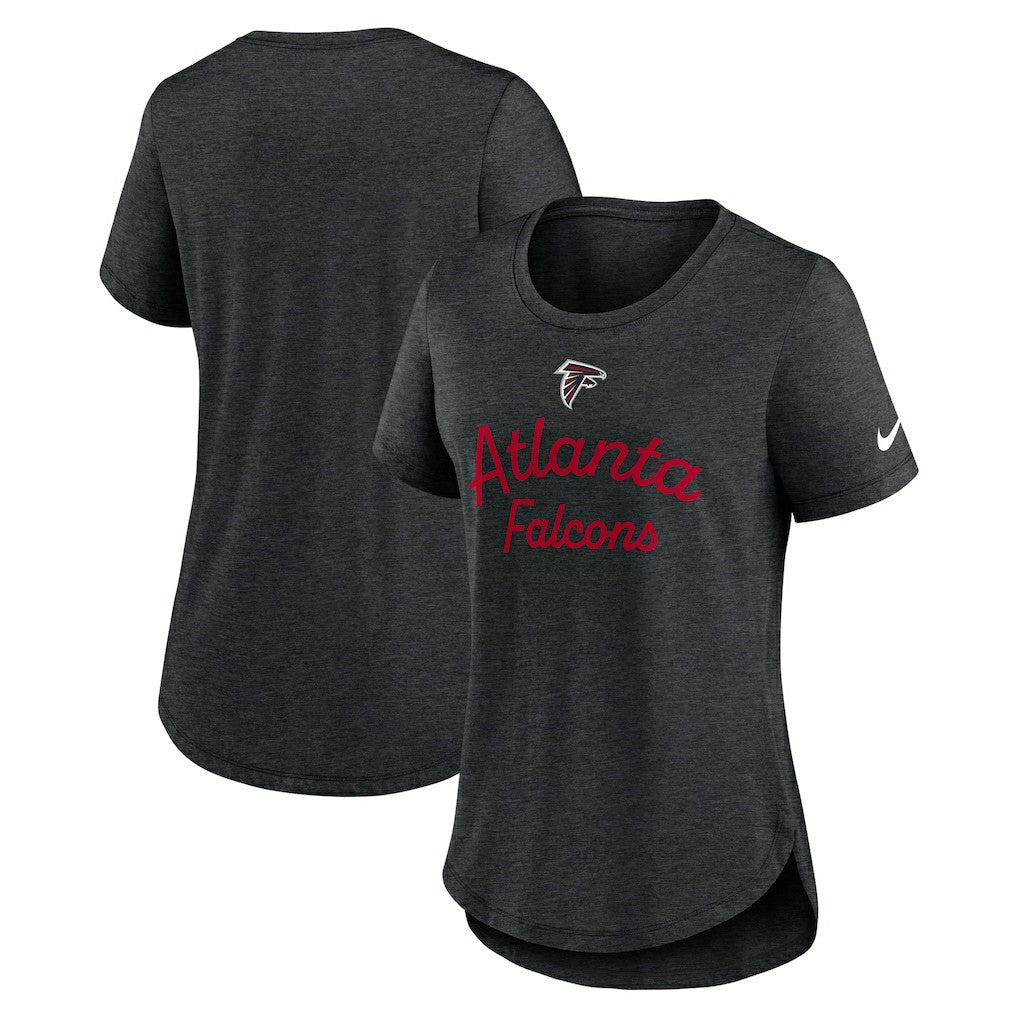 Atlanta Falcons Nike Women's Script Tri-Blend T-Shirt