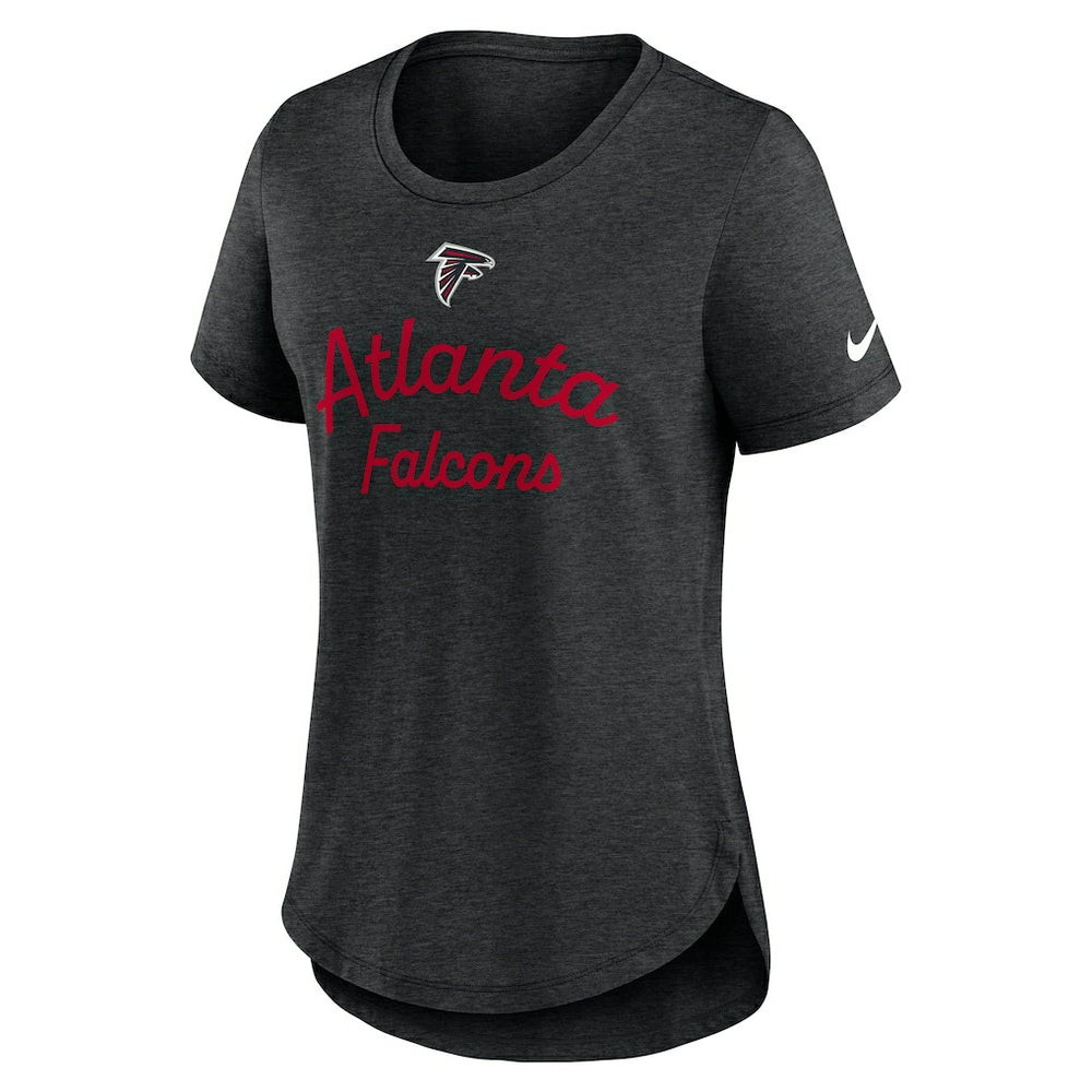 Atlanta Falcons Nike Women's Script Tri-Blend T-Shirt
