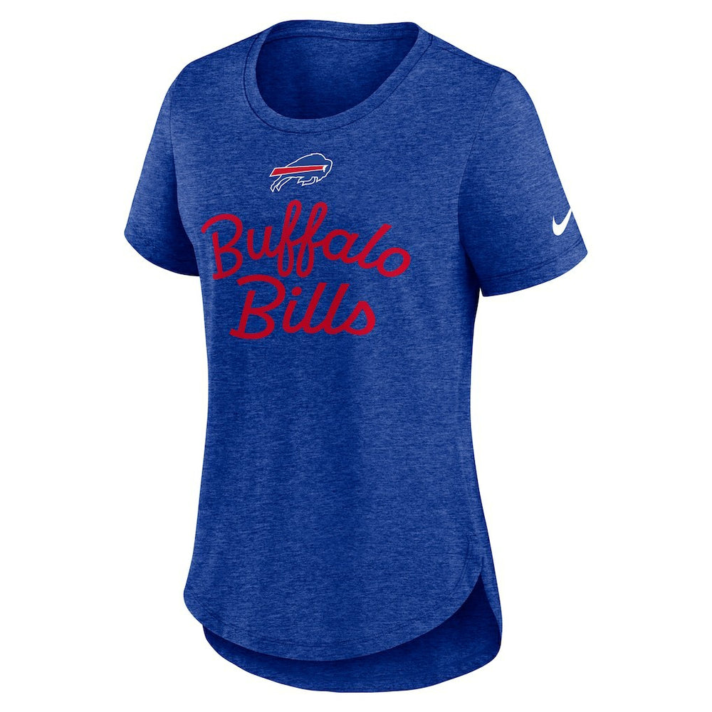Buffalo Bills Nike Women's Script Tri-Blend T-Shirt