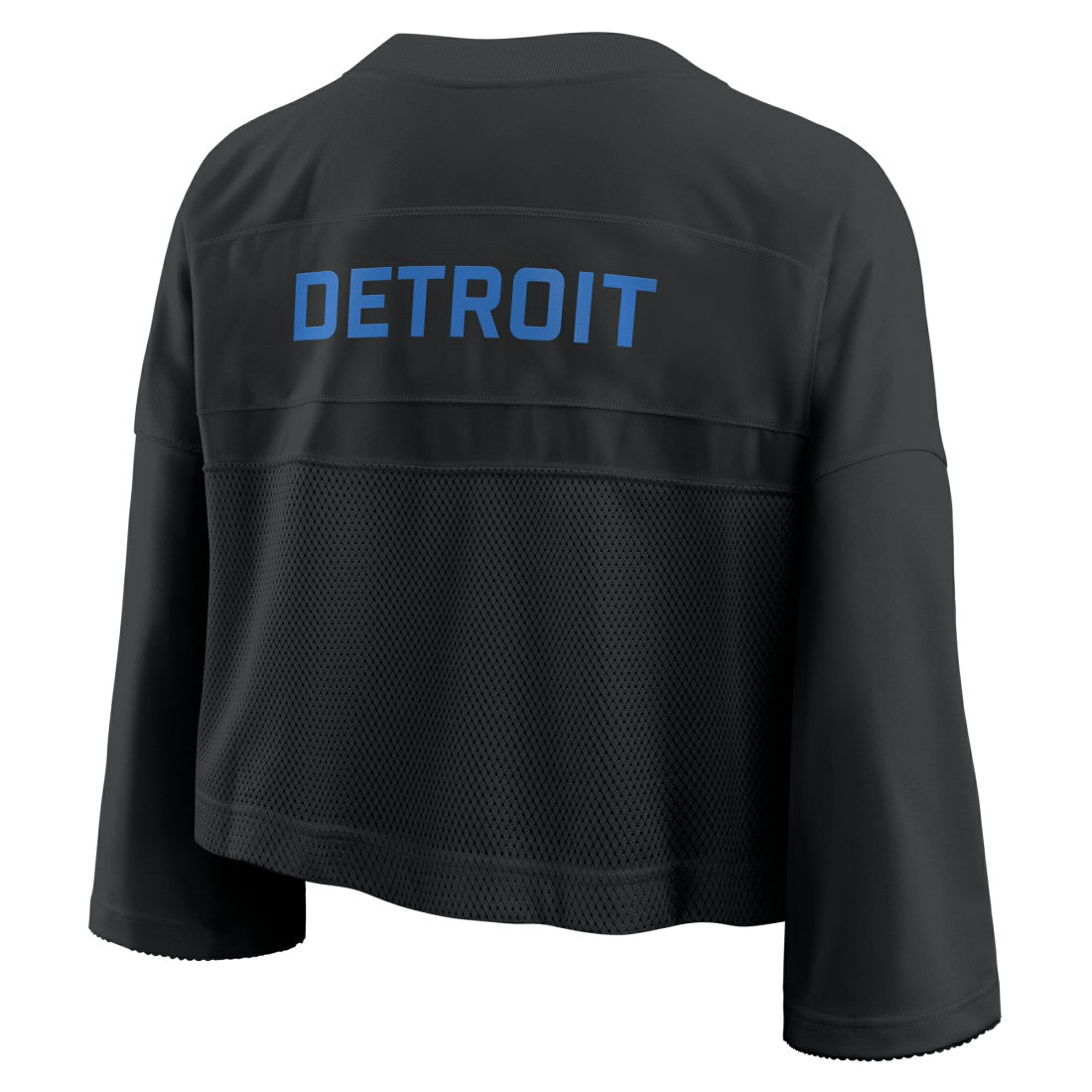 Detroit Lions Nike Women's Primetime Cropped Mesh Dri-FIT Fashion Jersey