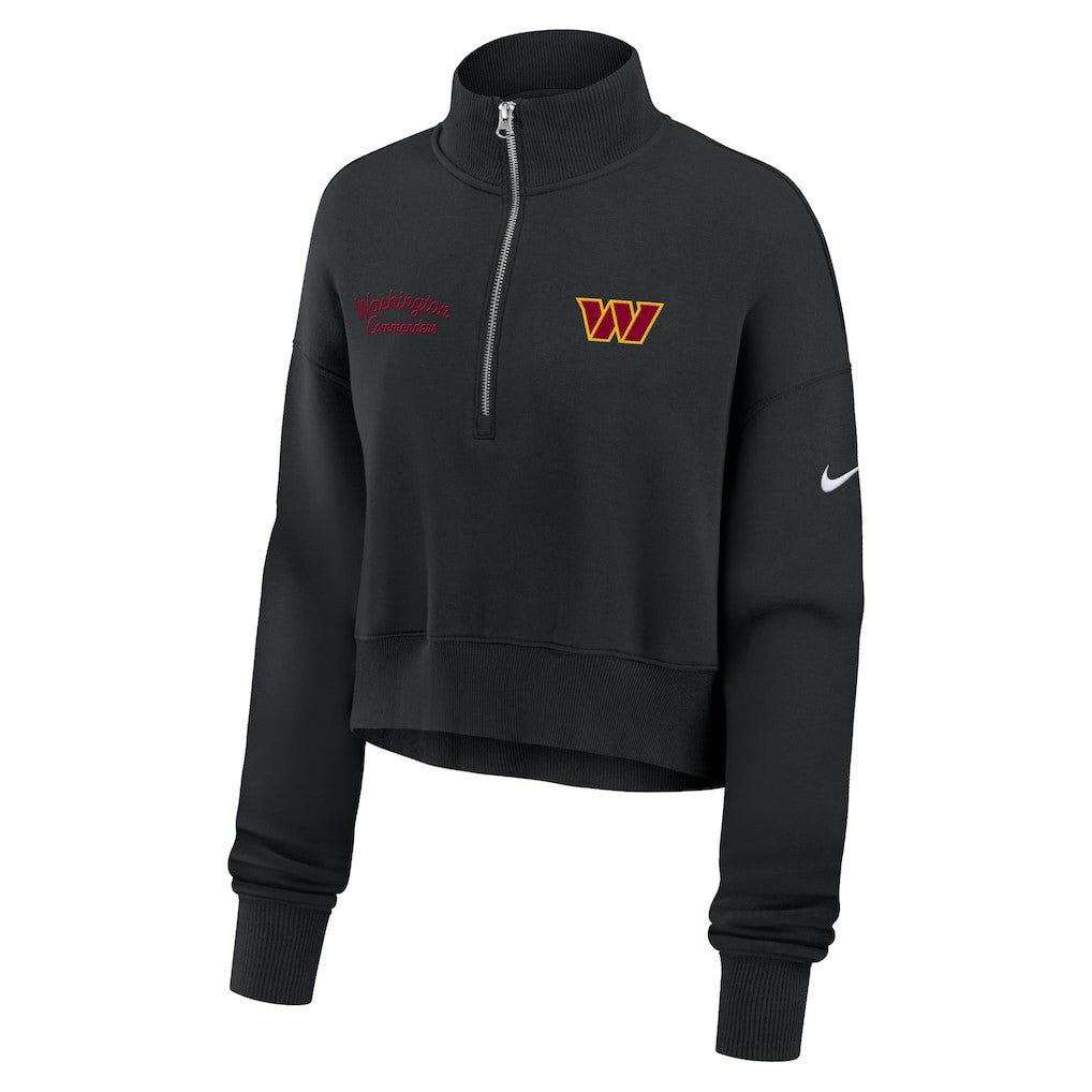 Washington Commanders Nike Women's Primetime Phoenix Half-Zip Sweatshirt