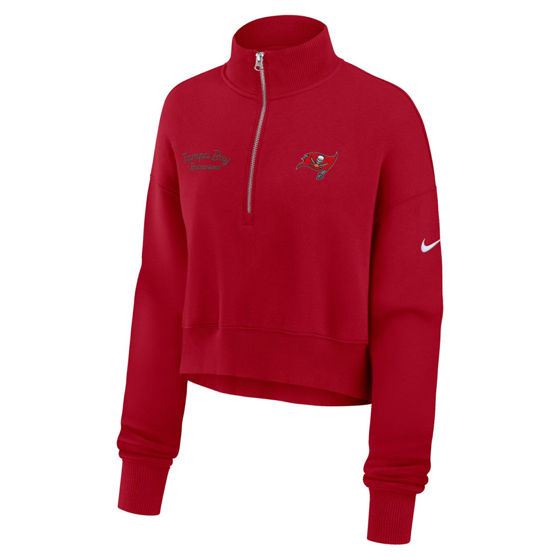 Tampa Bay Buccaneers Nike Women's Primetime Phoenix Half-Zip Sweatshirt