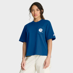 Indianapolis Colts Nike Women's Rewind Pocket Boxy T-Shirt