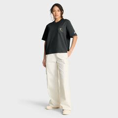 Pittsburgh Steelers Nike Women's Rewind Pocket Boxy T-Shirt