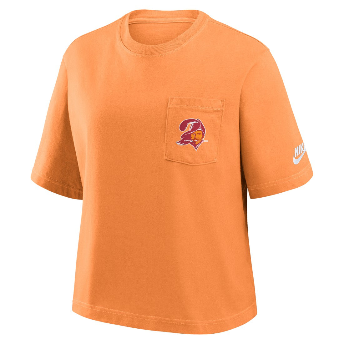 Tampa Bay Buccaneers Nike Women's Rewind Pocket Boxy T-Shirt