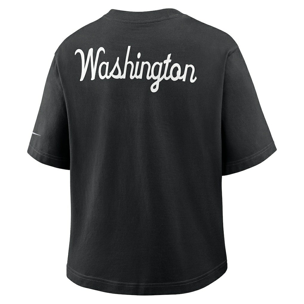 Washington Commanders Nike Women's Rewind Pocket Boxy T-Shirt