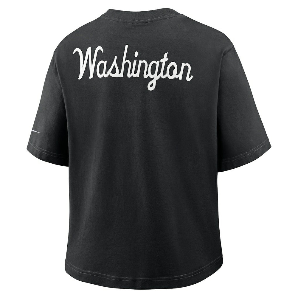 Washington Commanders Nike Women's Rewind Pocket Boxy T-Shirt