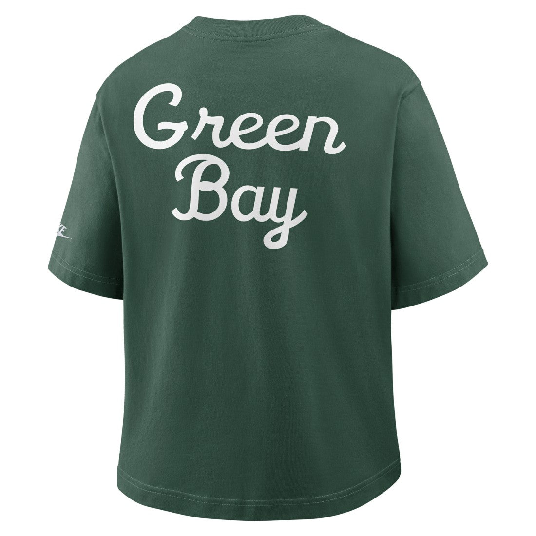 Green Bay Packers Nike Women's Rewind Pocket Boxy T-Shirt