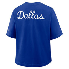 Dallas Cowboys Nike Women's Rewind Pocket Boxy T-Shirt