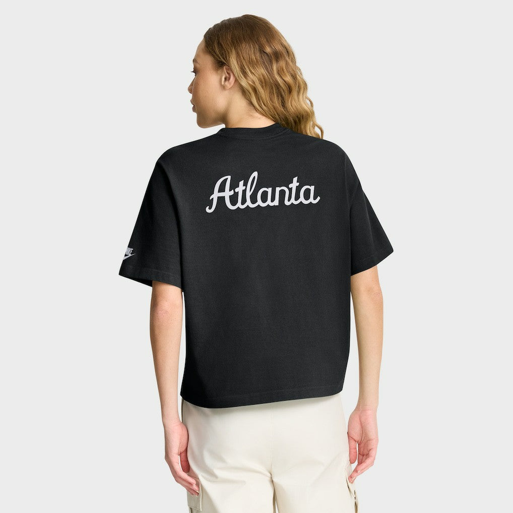 Atlanta Falcons Nike Women's Rewind Pocket Boxy T-Shirt