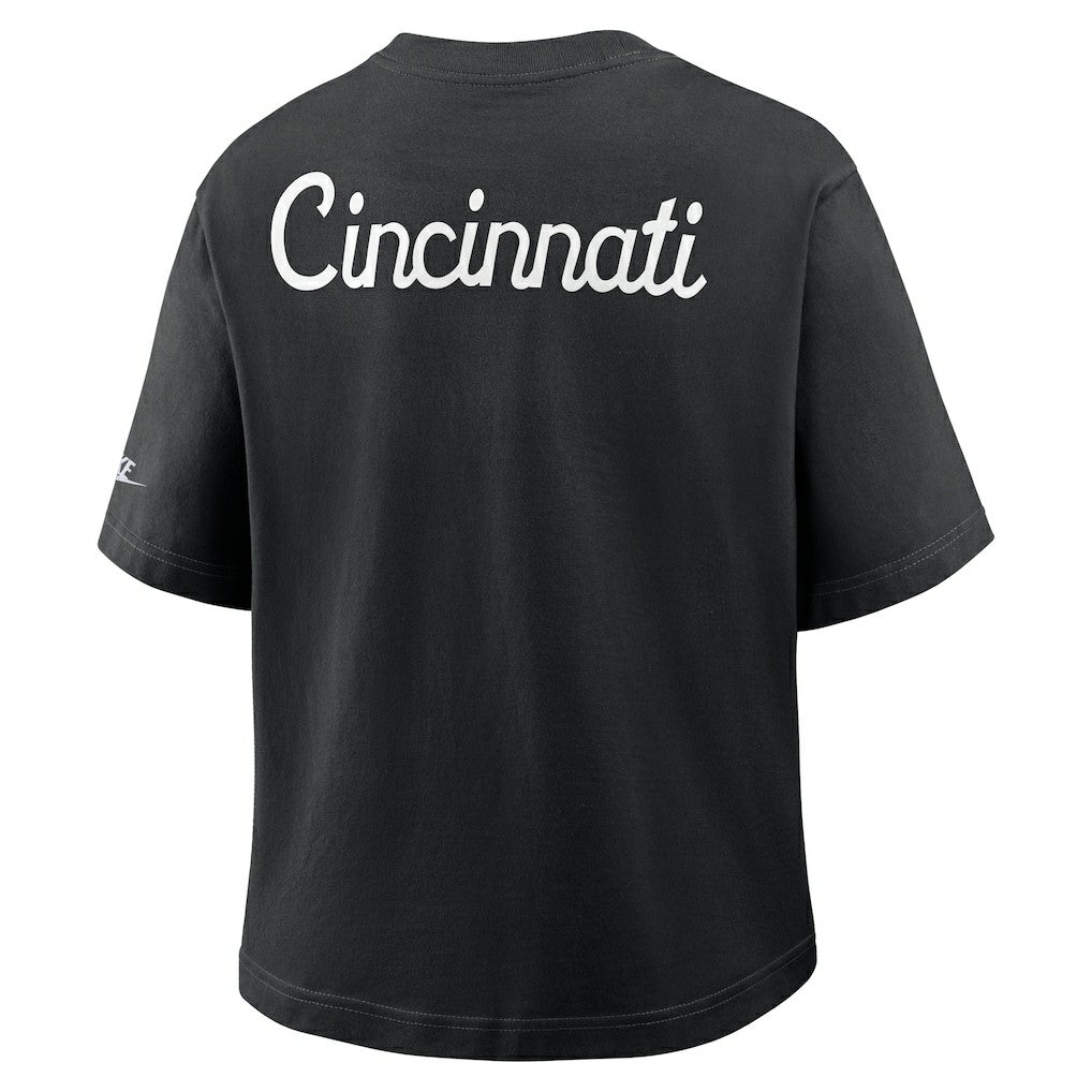 Cincinnati Bengals Nike Women's Rewind Pocket Boxy T-Shirt