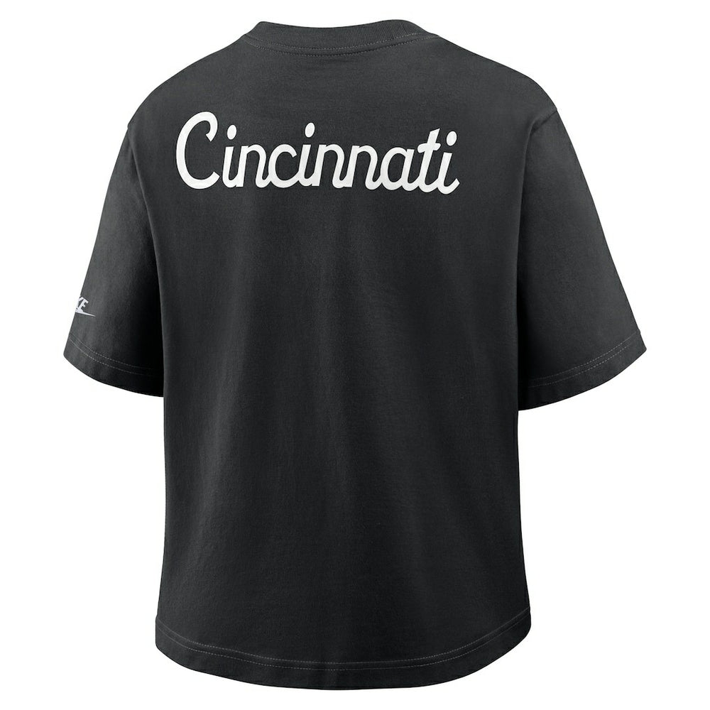 Cincinnati Bengals Nike Women's Rewind Pocket Boxy T-Shirt