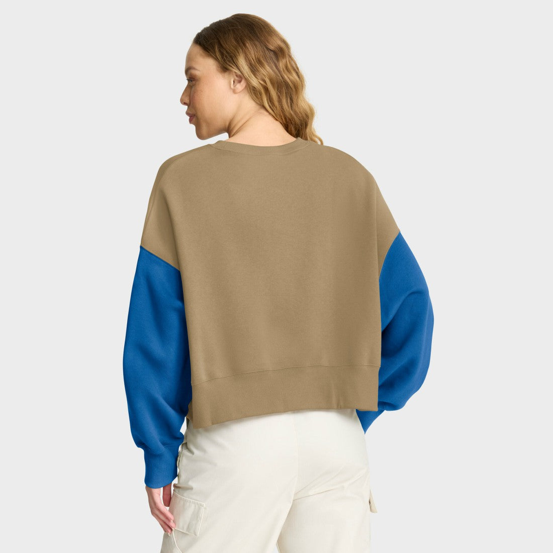 Detroit Lions Nike Women's Oversized Rewind Pullover Sweatshirt