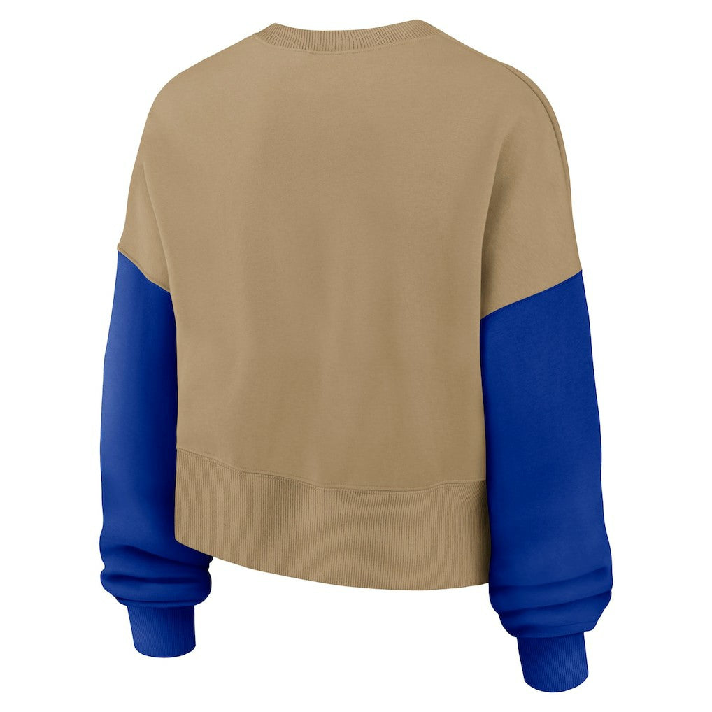 Dallas Cowboys Nike Women's Oversized Rewind Pullover Sweatshirt