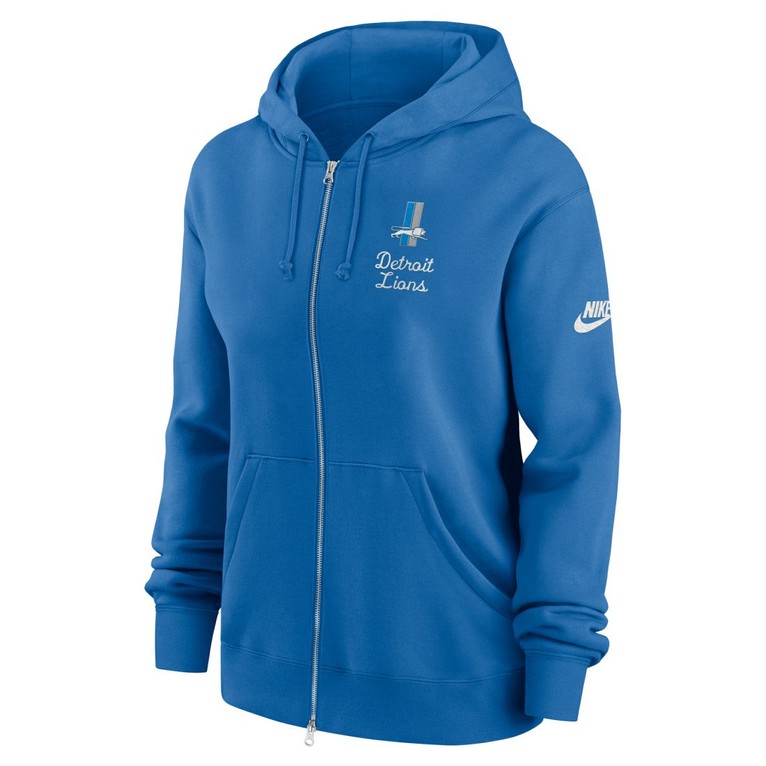 Detroit Lions Nike Women's Phoenix Rewind Full-Zip Hoodie