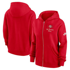 San Francisco 49ers Nike Women's Phoenix Rewind Full-Zip Hoodie