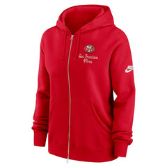 San Francisco 49ers Nike Women's Phoenix Rewind Full-Zip Hoodie