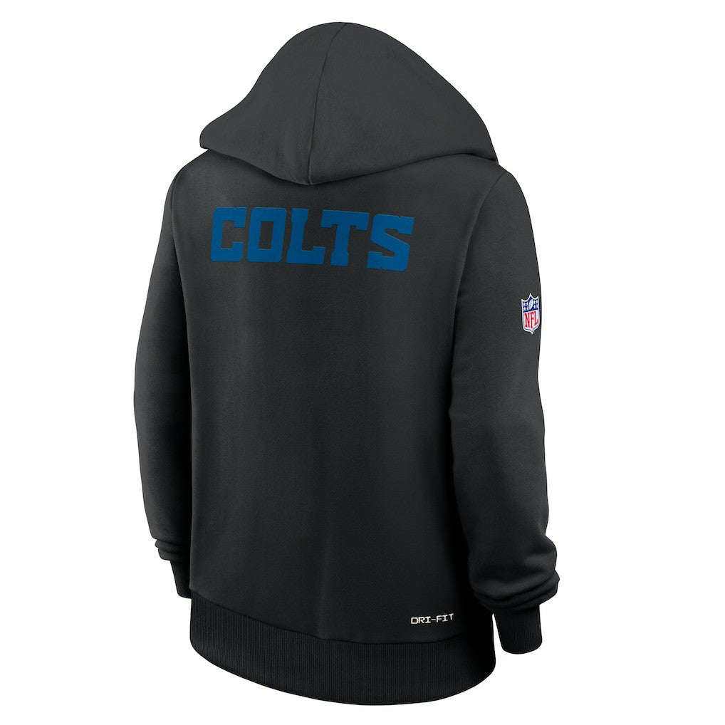 Indianapolis Colts Nike Women's Alternate Logo Sideline Standard Issue Dri-FIT Hoodie