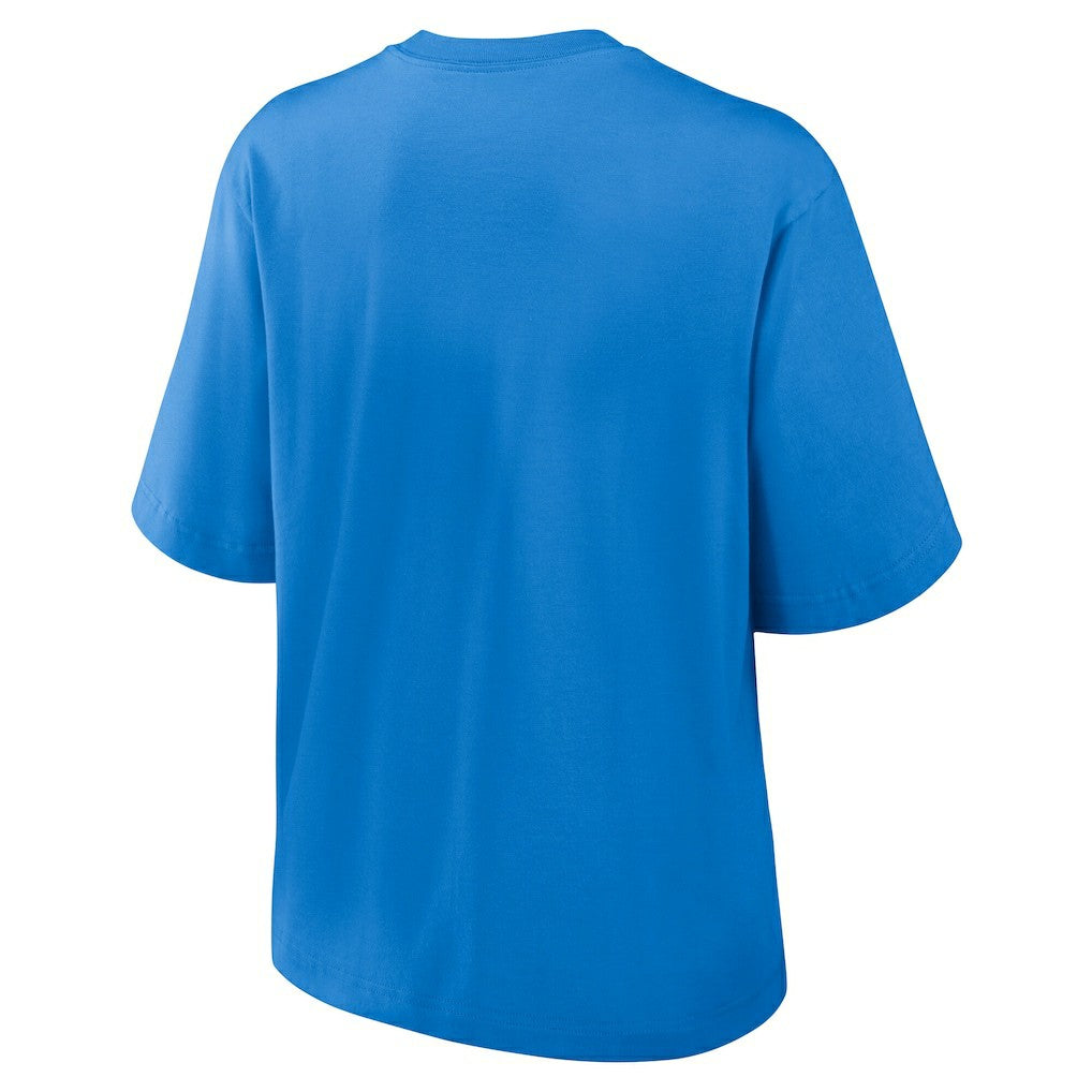 Los Angeles Chargers Nike Women's Essential Script Relaxed Boxy T-Shirt