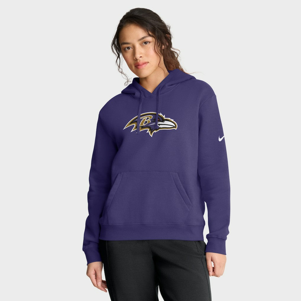 Baltimore Ravens Nike Women's Club Fleece Hoodie