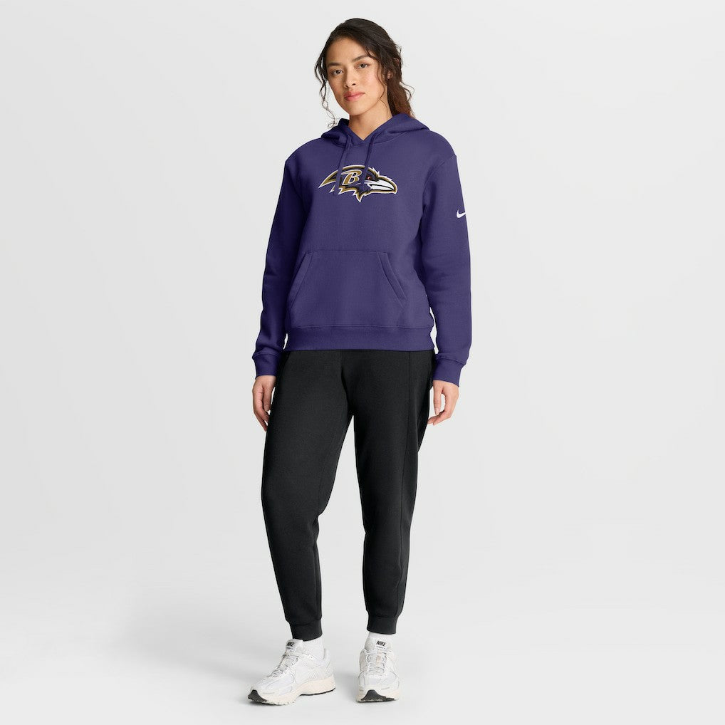 Baltimore Ravens Nike Women's Club Fleece Hoodie