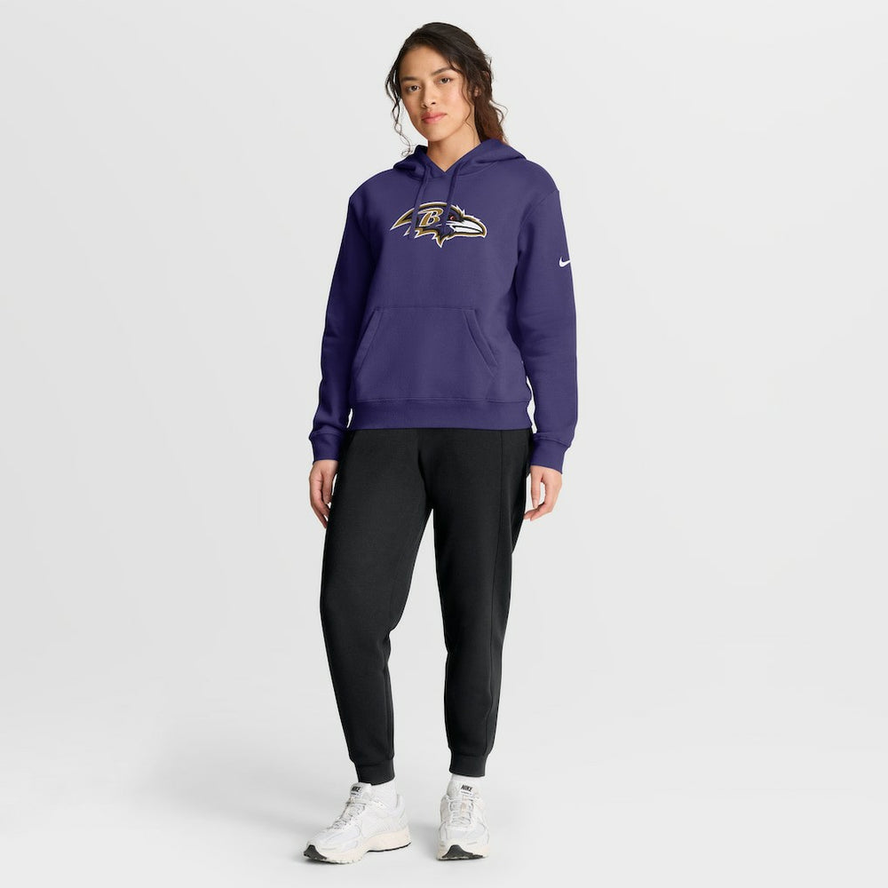 Baltimore Ravens Nike Women's Club Fleece Hoodie
