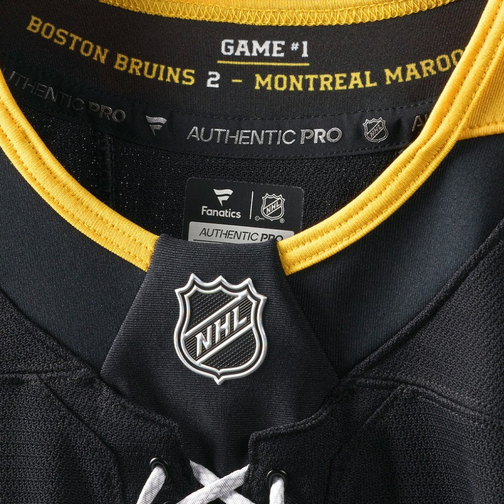 Boston Bruins Fanatics 100th Anniversary Authentic Pro Jersey Outlet