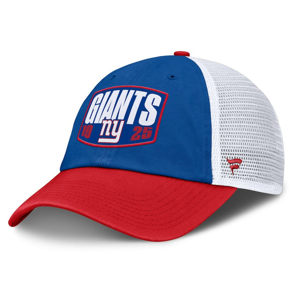 New York Giants Fanatics Franchise Trucker Adjustable Hat