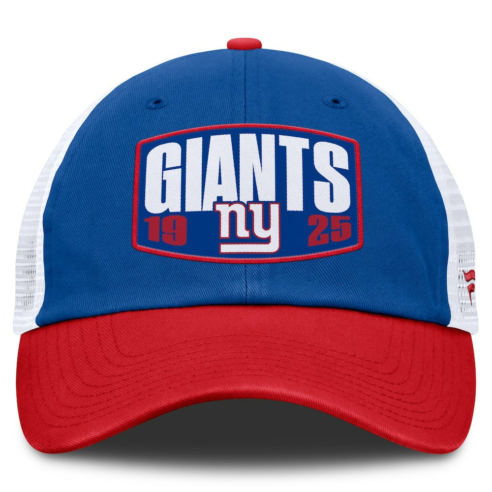 New York Giants Fanatics Franchise Trucker Adjustable Hat