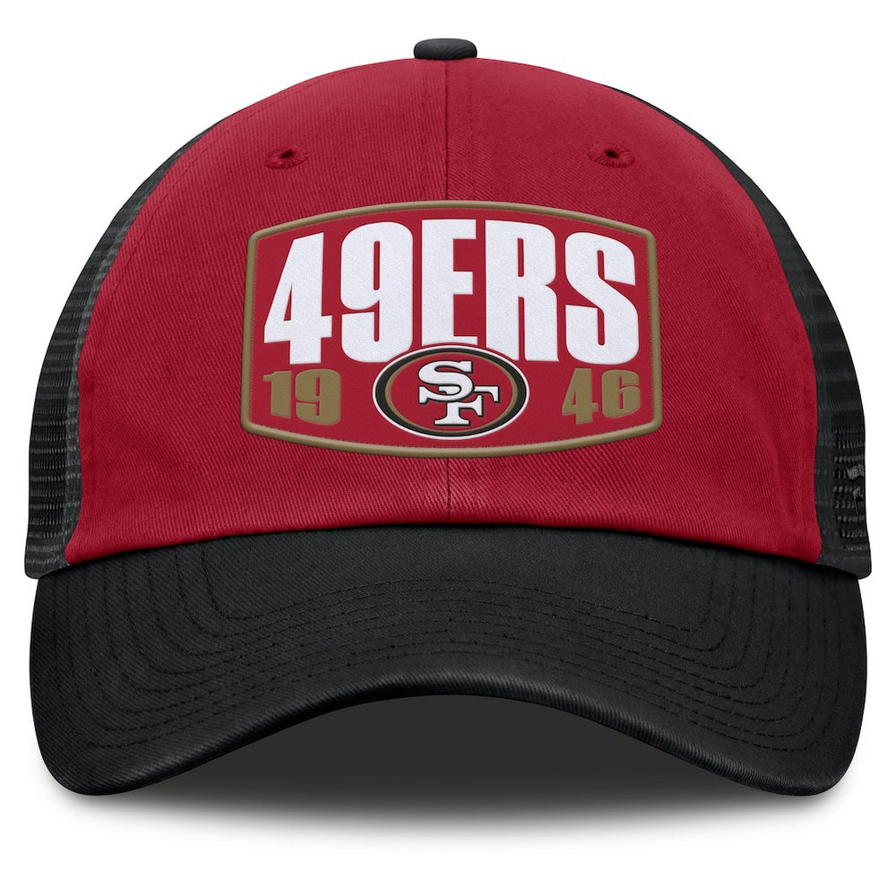 San Francisco 49ers Fanatics Franchise Trucker Adjustable Hat