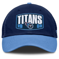 Tennessee Titans Fanatics Franchise Trucker Adjustable Hat
