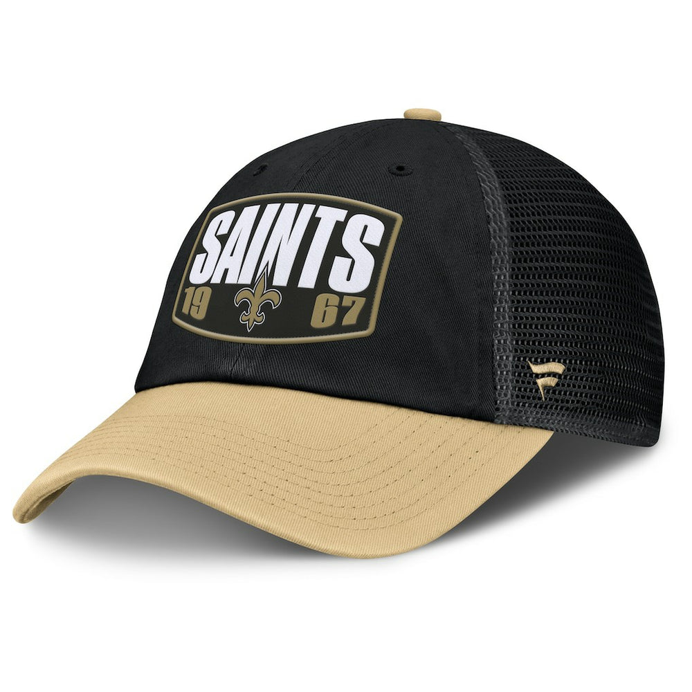 New Orleans Saints Fanatics Franchise Trucker Adjustable Hat