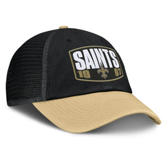 New Orleans Saints Fanatics Franchise Trucker Adjustable Hat