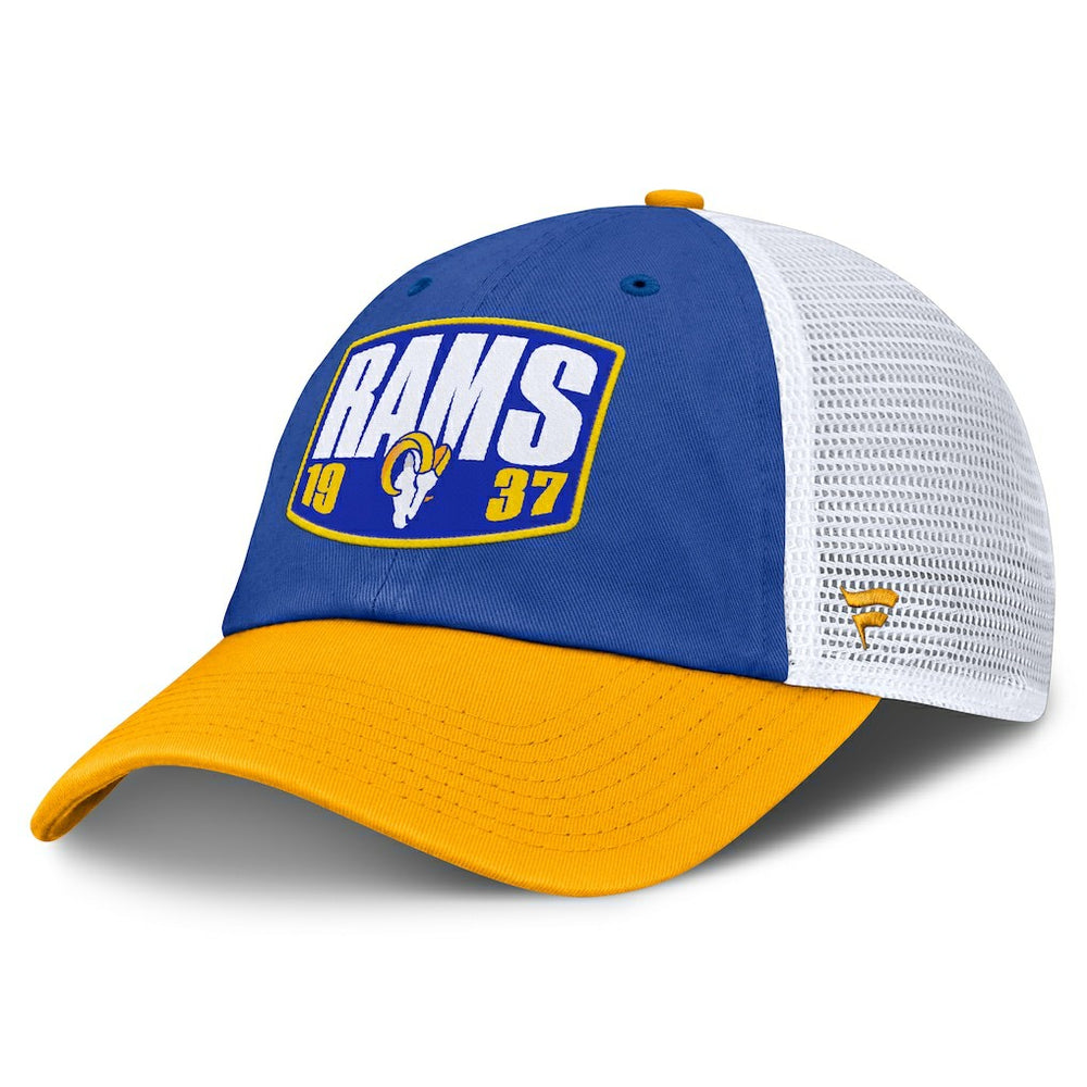 Los Angeles Rams Fanatics Franchise Trucker Adjustable Hat