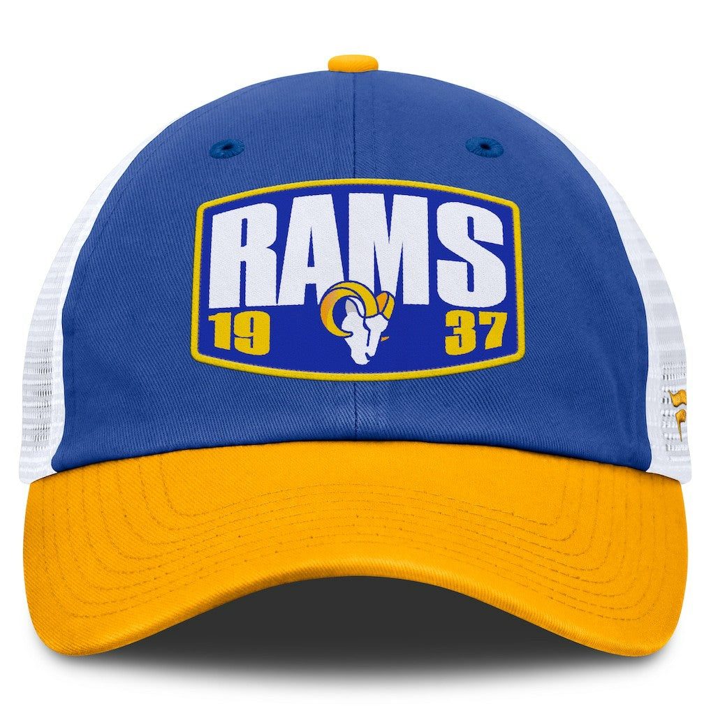 Los Angeles Rams Fanatics Franchise Trucker Adjustable Hat