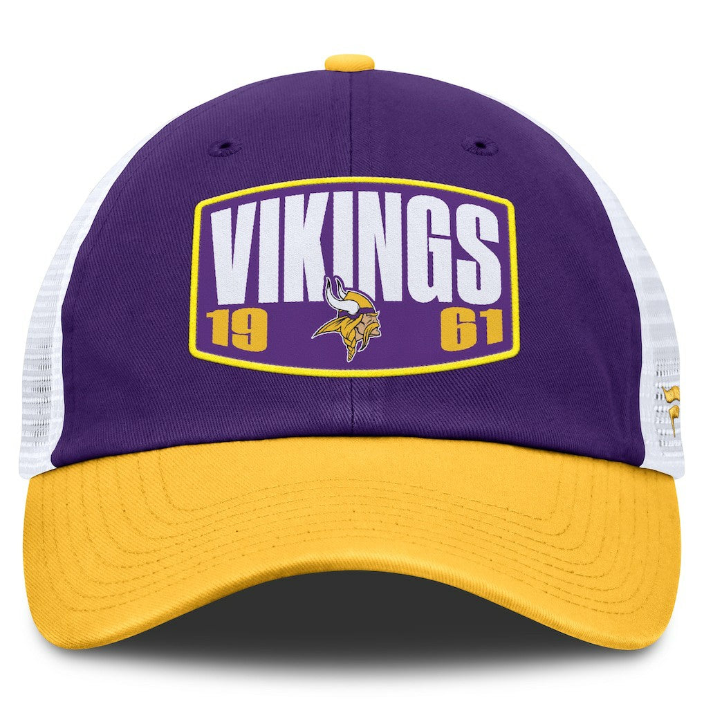Minnesota Vikings Fanatics Franchise Trucker Adjustable Hat