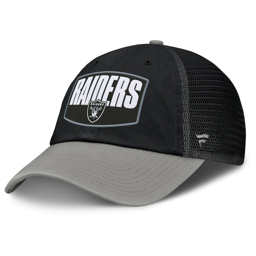 Las Vegas Raiders Fanatics Franchise Trucker Adjustable Hat