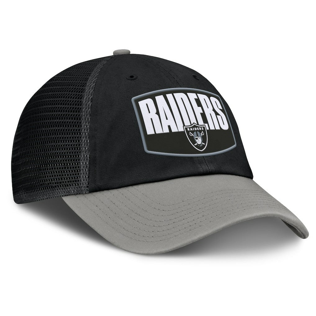 Las Vegas Raiders Fanatics Franchise Trucker Adjustable Hat