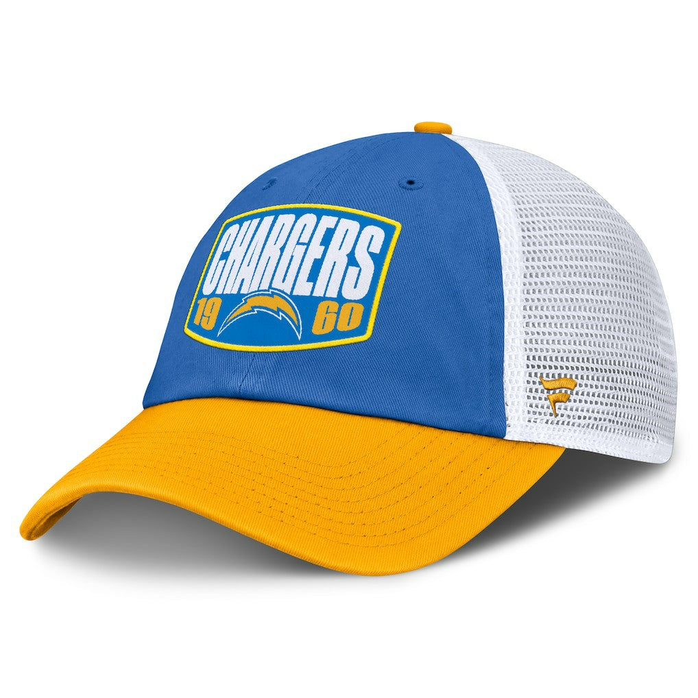 Los Angeles Chargers Fanatics Franchise Trucker Adjustable Hat