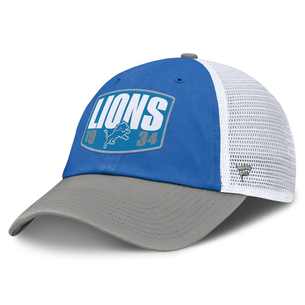 Detroit Lions Fanatics Franchise Trucker Adjustable Hat
