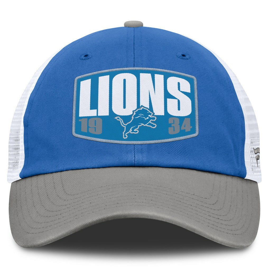 Detroit Lions Fanatics Franchise Trucker Adjustable Hat