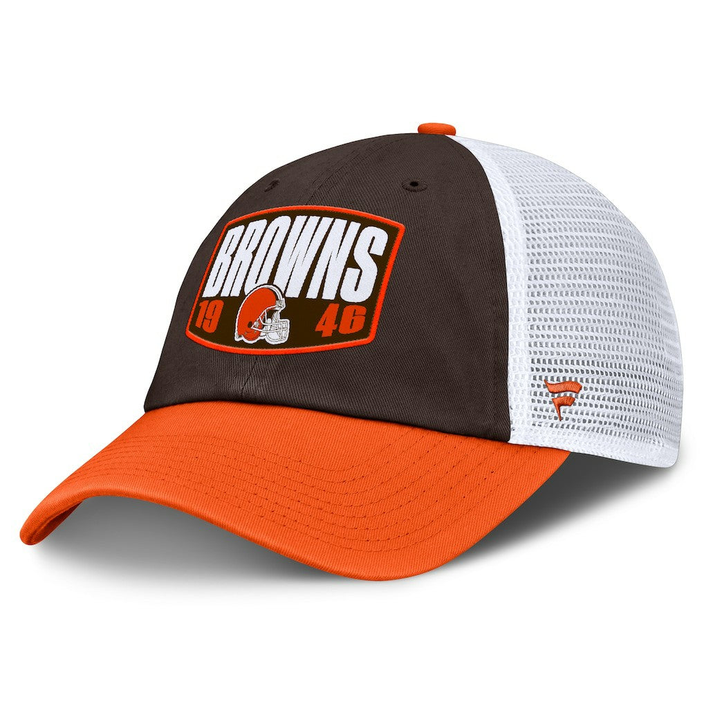 Cleveland Browns Fanatics Franchise Trucker Adjustable Hat