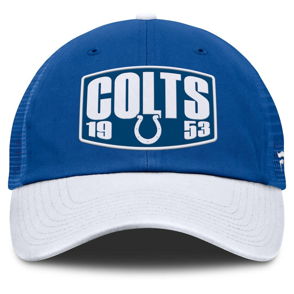 Indianapolis Colts Fanatics Franchise Trucker Adjustable Hat