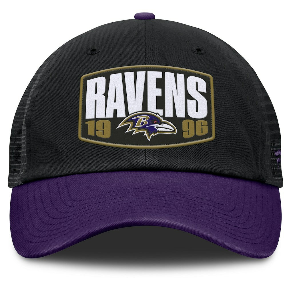 Baltimore Ravens Fanatics Franchise Trucker Adjustable Hat