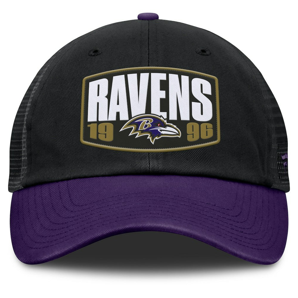 Baltimore Ravens Fanatics Franchise Trucker Adjustable Hat