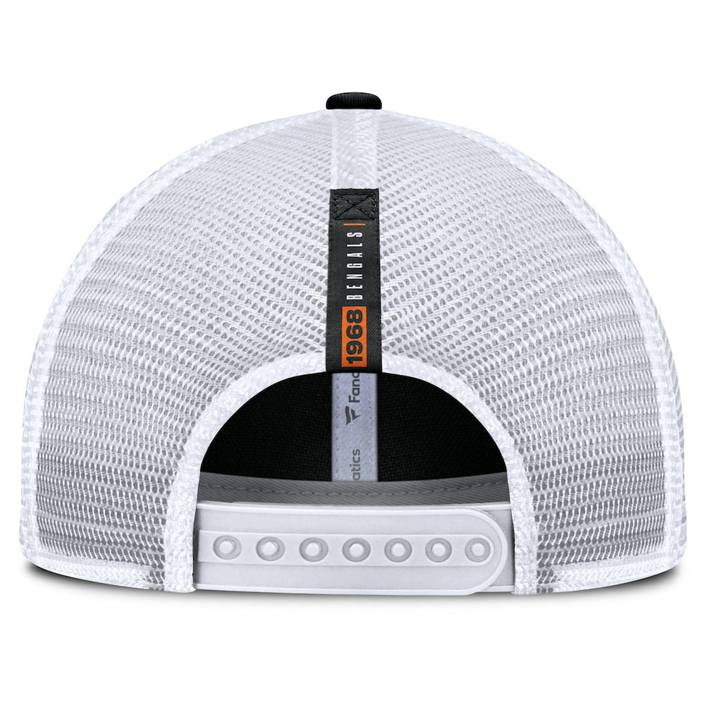 Cincinnati Bengals Fanatics Reverse Trucker Adjustable Hat