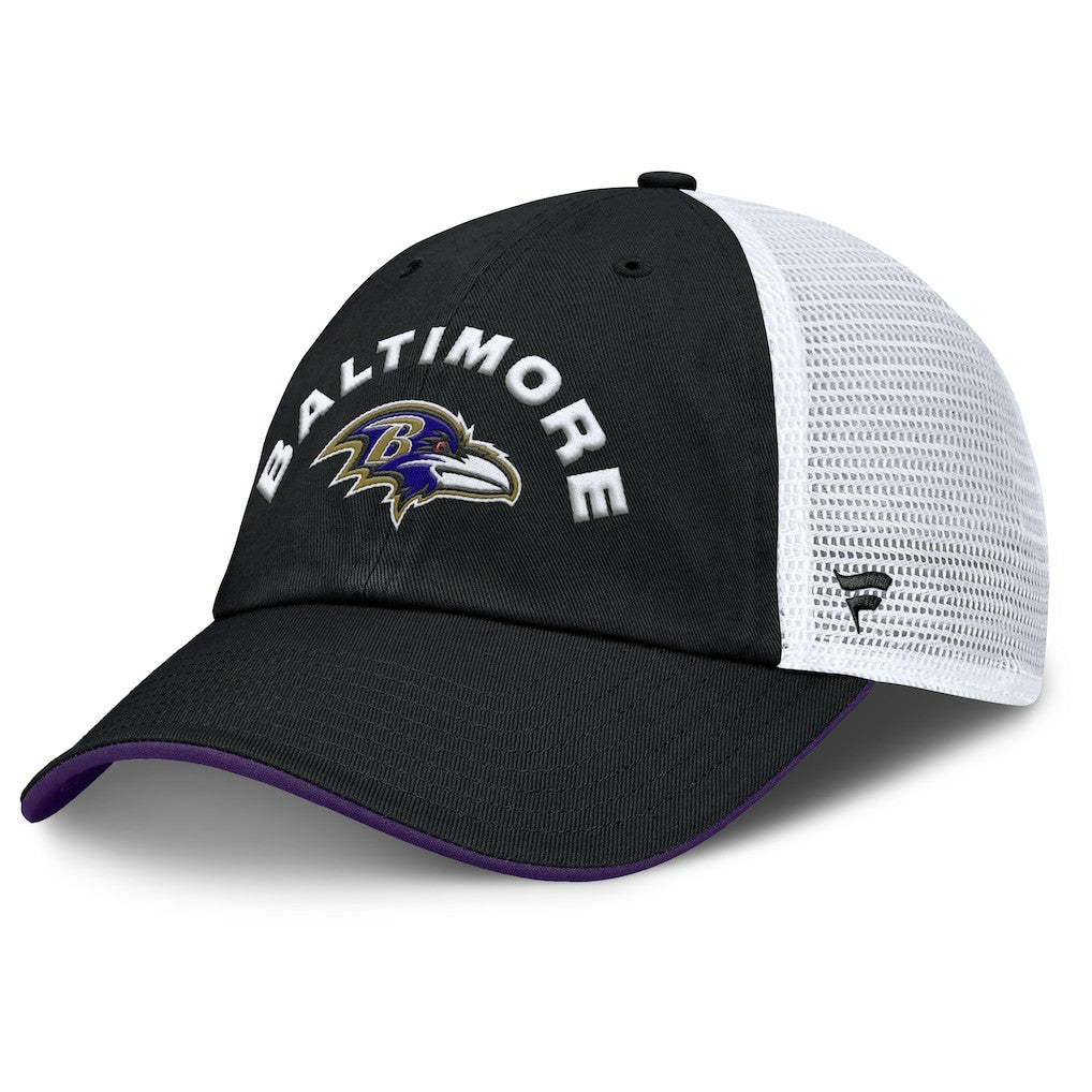 Baltimore Ravens Fanatics Reverse Trucker Adjustable Hat